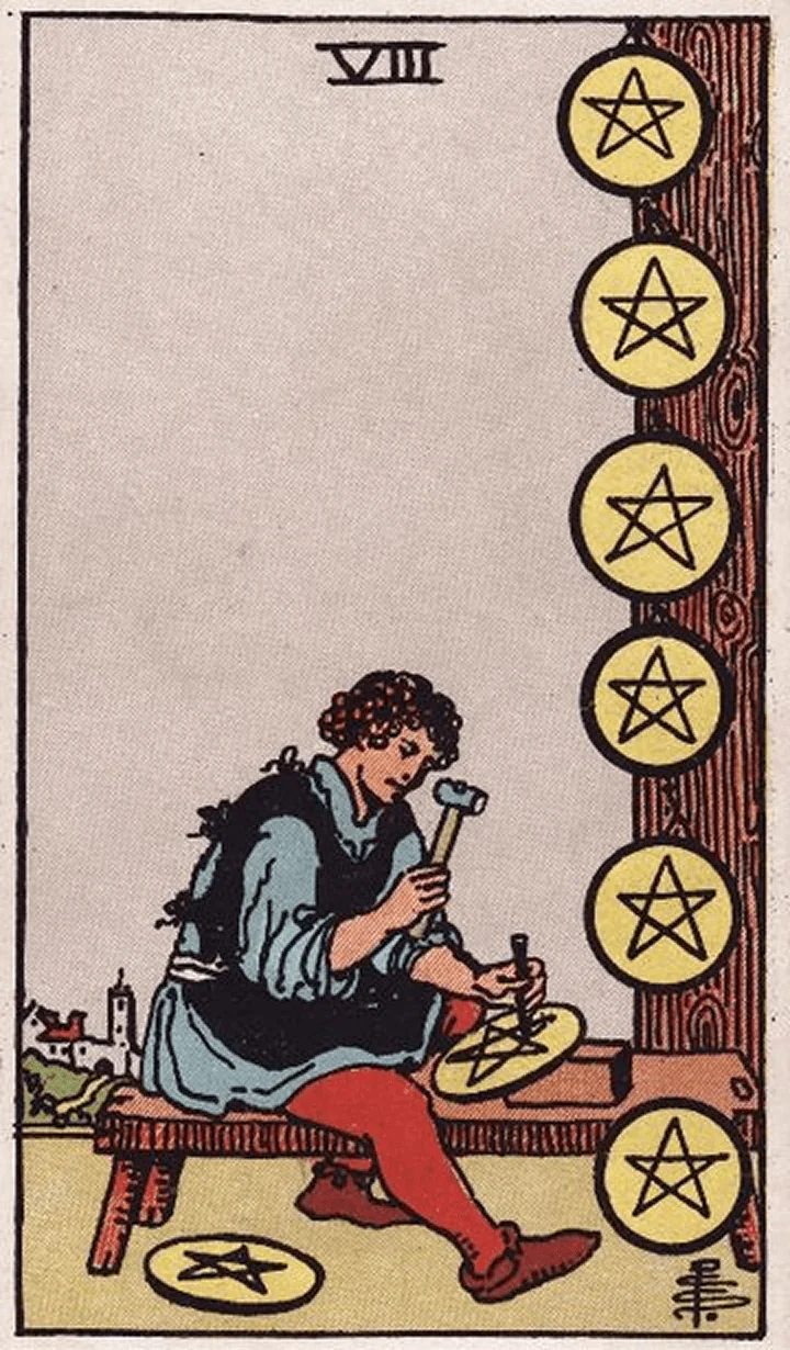Eight of Pentacles